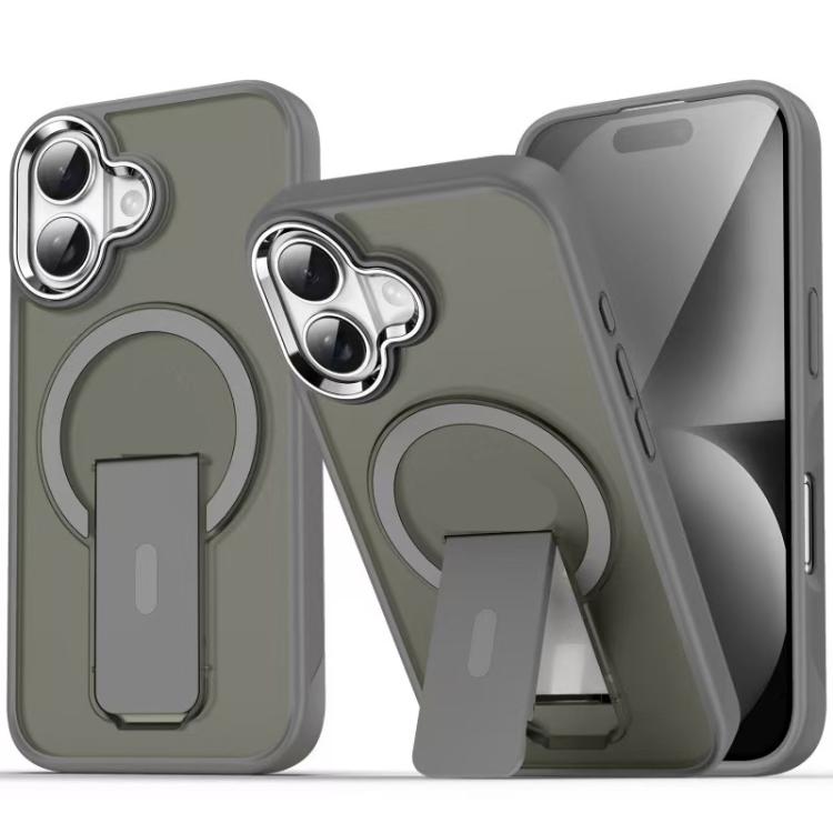 Acrylic Hybrid TPU MagSafe Holder Phone Case