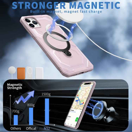 Frosted MagSafe Holder Phone Case