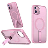 Star Shine Series TPU + PC MagSafe Phone Case with Fold Holder