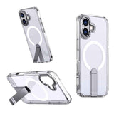 Star Shine Series TPU + PC MagSafe Phone Case with Fold Holder