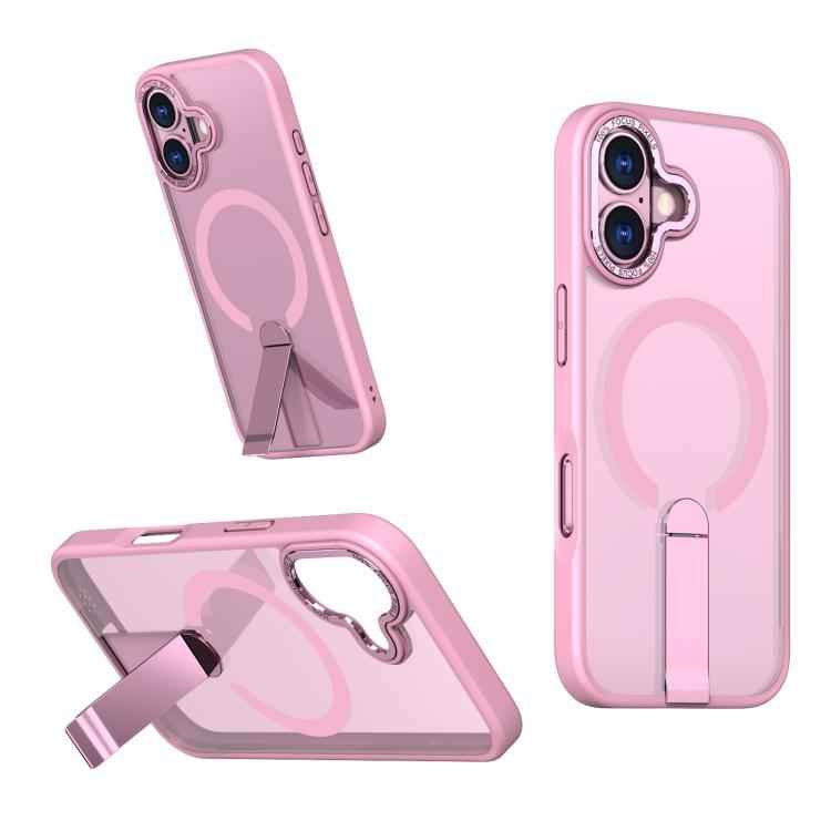 Star Shine Series TPU + PC MagSafe Phone Case with Fold Holder