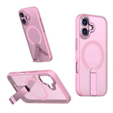 Star Shine Series TPU + PC MagSafe Phone Case with Fold Holder