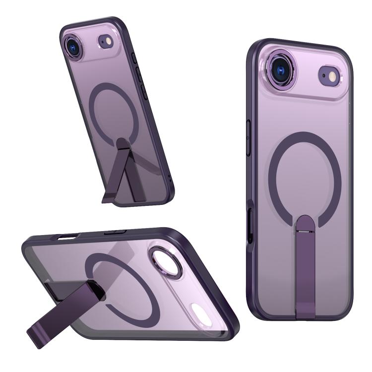 Star Shine Series TPU + PC MagSafe Phone Case with Fold Holder