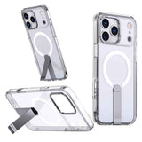 Star Shine Series TPU + PC MagSafe Phone Case with Fold Holder