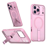 Star Shine Series TPU + PC MagSafe Phone Case with Fold Holder