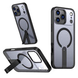 Star Shine Series TPU + PC MagSafe Phone Case with Fold Holder