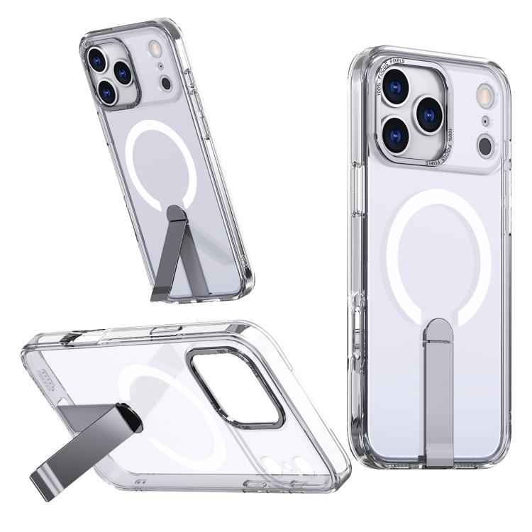 Star Shine Series TPU + PC MagSafe Phone Case with Fold Holder