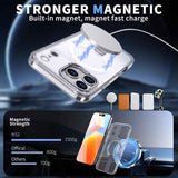 Star Shine Series TPU + PC MagSafe Phone Case with Fold Holder