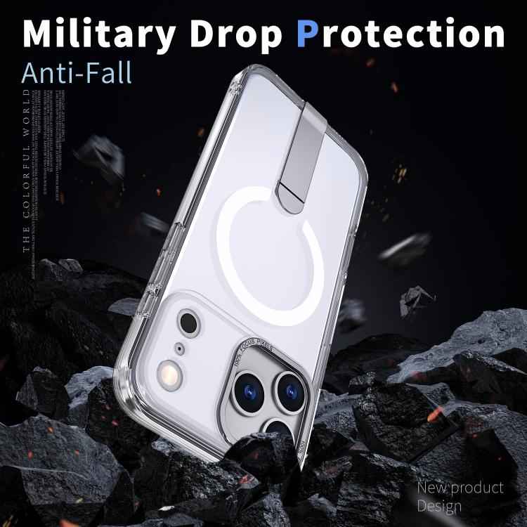 Star Shine Series TPU + PC MagSafe Phone Case with Fold Holder