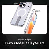 Star Shine Series TPU + PC MagSafe Phone Case with Fold Holder