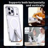 Star Shine Series TPU + PC MagSafe Phone Case with Fold Holder