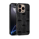 ABEEL Beast Pattern 6D Micro-Embossed MagSafe Genuine Leather Phone Case