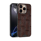 ABEEL Beast Pattern 6D Micro-Embossed MagSafe Genuine Leather Phone Case