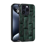 ABEEL Beast Pattern 6D Micro-Embossed MagSafe Genuine Leather Phone Case
