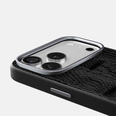 ABEEL Beast Pattern 6D Micro-Embossed MagSafe Genuine Leather Phone Case