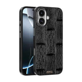 ABEEL Beast Pattern 6D Micro-Embossed MagSafe Genuine Leather Phone Case