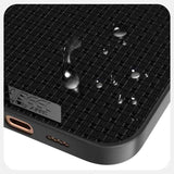 ABEEL Ruyi Pattern 6D Micro Relief MagSafe Leather Phone Case