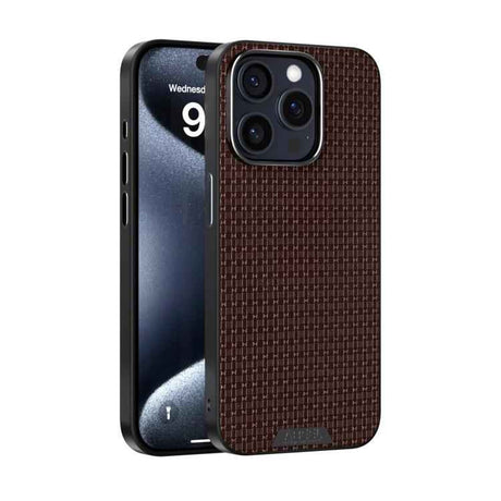 ABEEL Ruyi Pattern 6D Micro Relief MagSafe Leather Phone Case