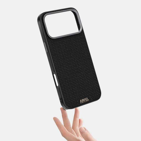 ABEEL Ruyi Pattern 6D Micro Relief MagSafe Leather Phone Case