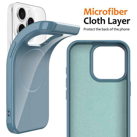 Glossy TPU Shockproof MagSafe Phone Case with Lanyard
