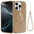 Glossy TPU Shockproof MagSafe Phone Case with Lanyard