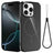 Glossy TPU Shockproof MagSafe Phone Case with Lanyard
