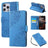 Rose Flower Embossed 3-Card Slots Leather Phone Case