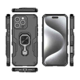 Metal Kickstand TPU Hybrid PC Phone Case