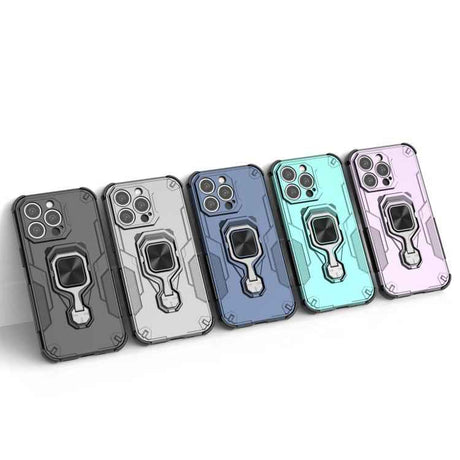 Metal Kickstand TPU Hybrid PC Phone Case