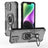 Metal Kickstand TPU Hybrid PC Phone Case