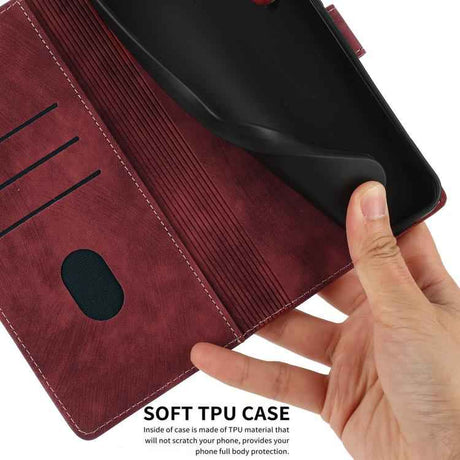 Mandala Embossed Retro Frosted Leather Phone Case