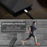 Embossed Multi-functional Wallet Retro Leather Phone Case