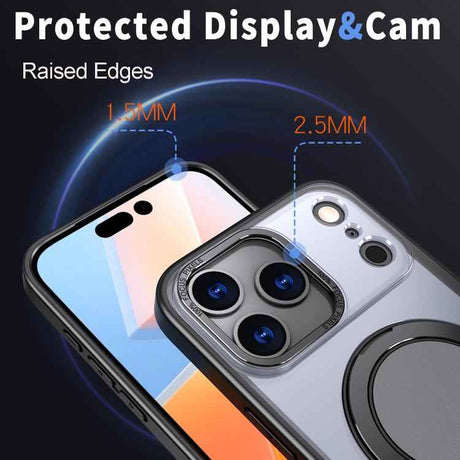 360-degree Rotating MagSafe Magnetic Holder Phone Case