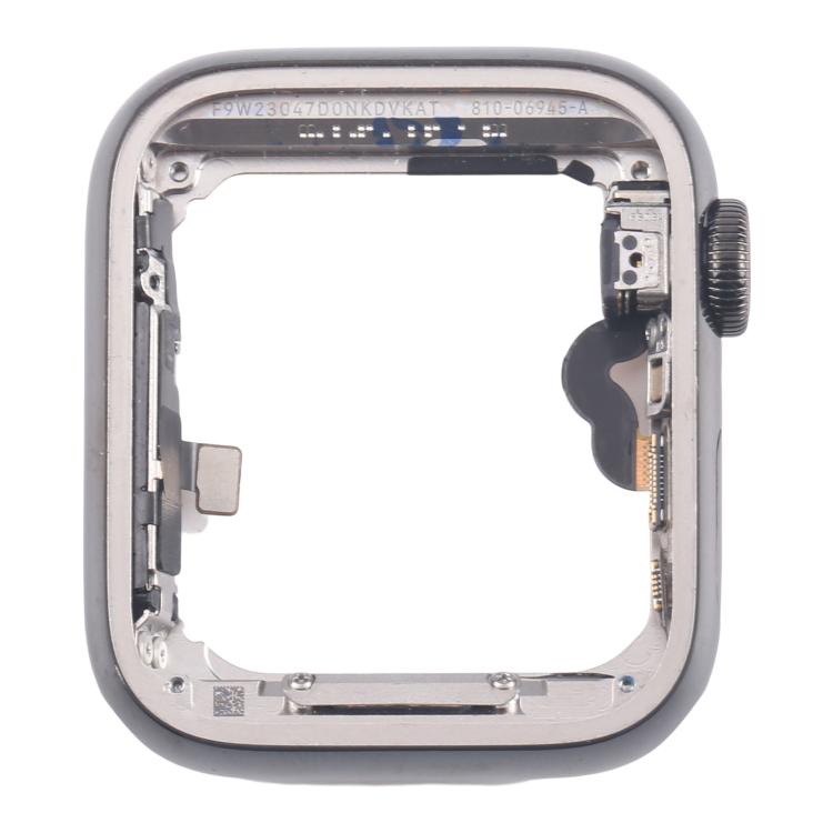 Placa de bisel de acero color grafito para Apple Watch Series 4/5 de 40 mm y 44 mm LTE con cable flexible