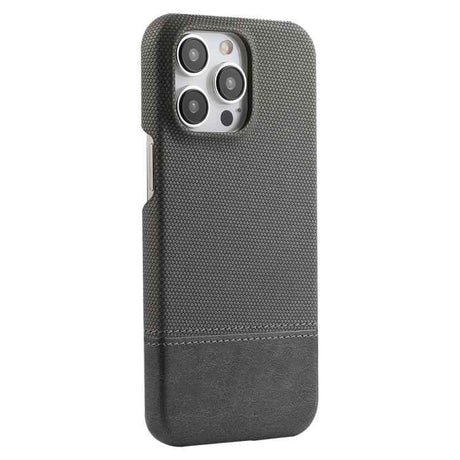 Stitching Cloth MagSafe Magnetic PC Hybrid PU Phone Case