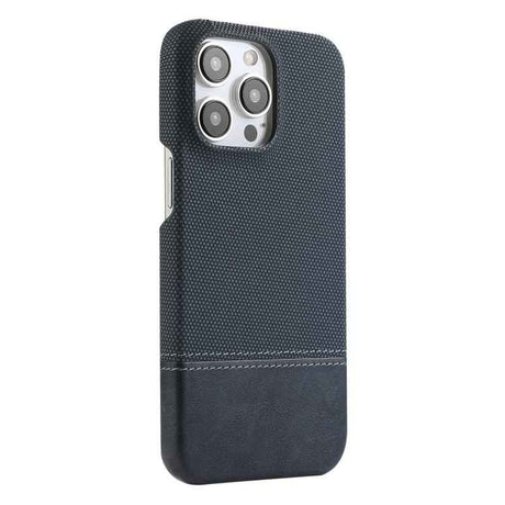 Stitching Cloth MagSafe Magnetic PC Hybrid PU Phone Case