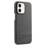 Stitching Cloth MagSafe Magnetic PC Hybrid PU Phone Case