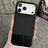 Stitching Cloth MagSafe Magnetic PC Hybrid PU Phone Case