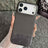 Stitching Cloth MagSafe Magnetic PC Hybrid PU Phone Case