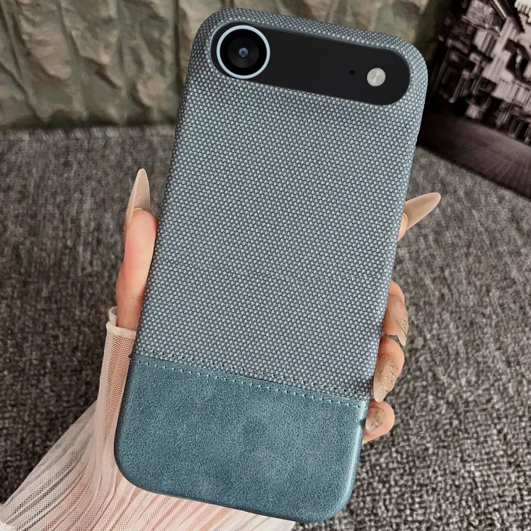 Stitching Cloth MagSafe Magnetic PC Hybrid PU Phone Case