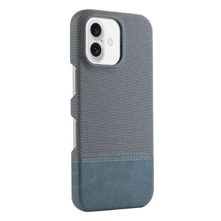 Stitching Cloth MagSafe Magnetic PC Hybrid PU Phone Case