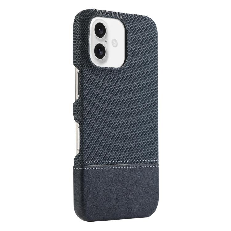 Stitching Cloth MagSafe Magnetic PC Hybrid PU Phone Case