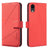 Geometric Pattern RFID Leather Phone Case