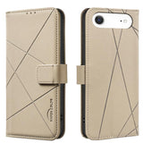 Geometric Pattern RFID Leather Phone Case