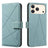 Geometric Pattern RFID Leather Phone Case