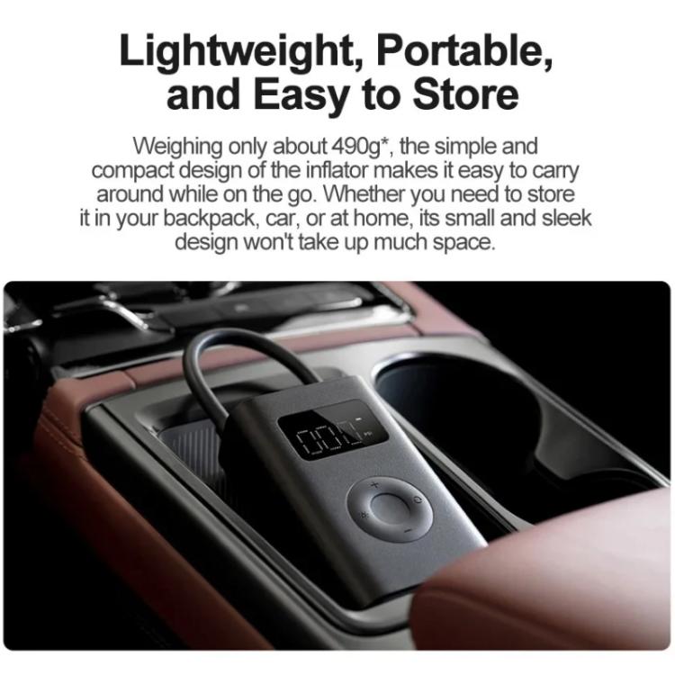 Compresor de aire eléctrico portátil Xiaomi Mijia Air Pump 2D para motocicleta, coche y baloncesto