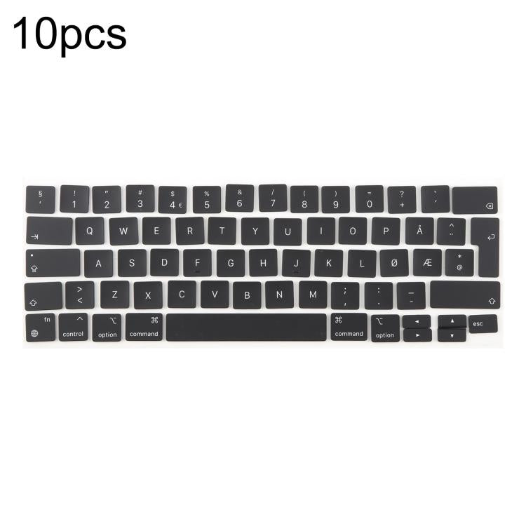 10pcs MacBook Keycaps Multi-Language Set A2251 A2289 A2238 A2338
