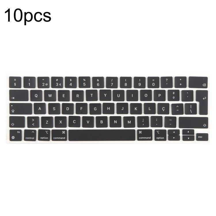 10pcs MacBook Keycaps Multi-Language Set A2251 A2289 A2238 A2338