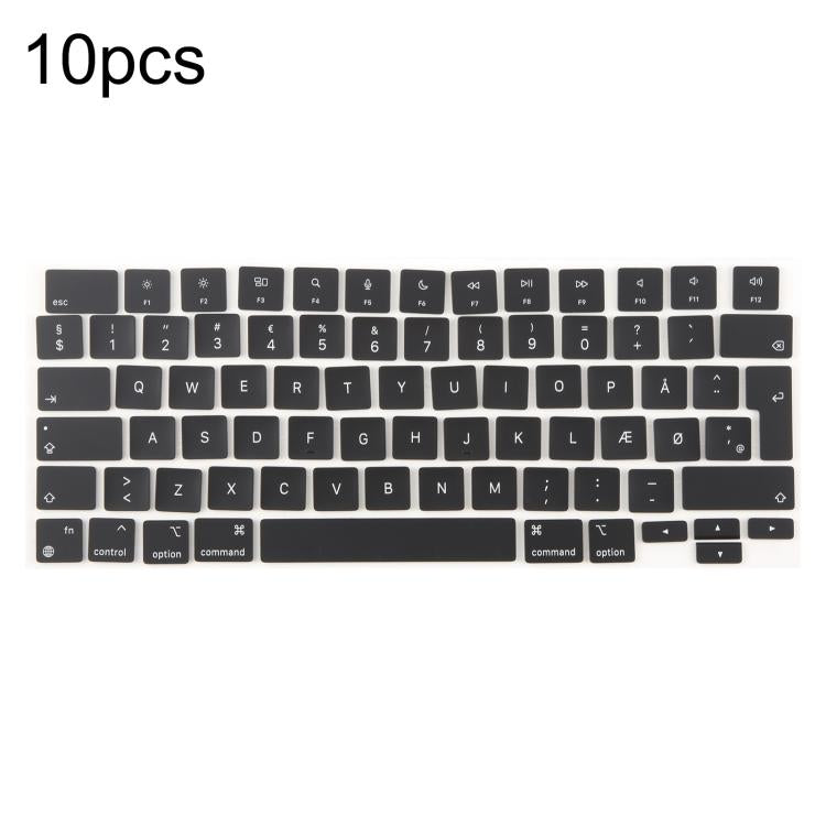 10pcs UK Enter Keycaps for MacBook A2442 A2485 A2779 A2780 A2991 A2992 A2918 - Multilingual Replacement Keys