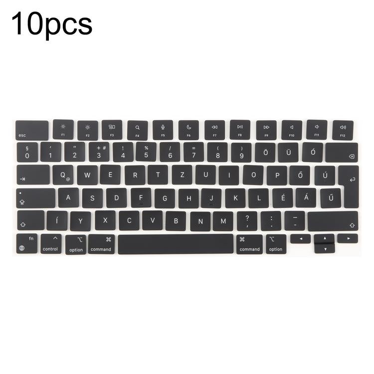 10pcs UK Enter Keycaps for MacBook A2442 A2485 A2779 A2780 A2991 A2992 A2918 - Multilingual Replacement Keys